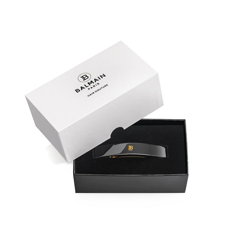 Balmain Barrette Pour Cheveux Medium Black