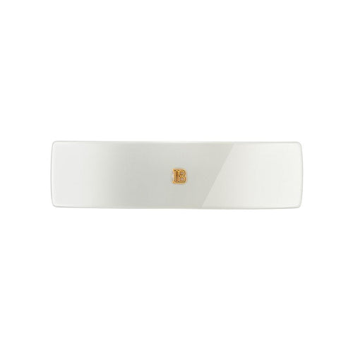 Balmain Barrette Pour Cheveux Large White
