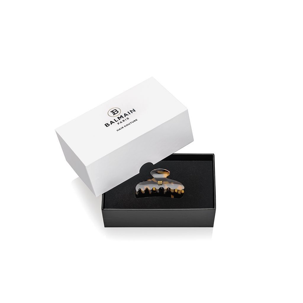 Balmain Pince à Cheveux Small Tortoise Shell