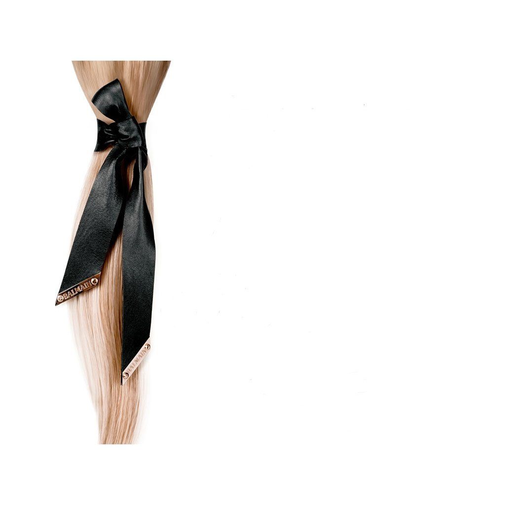 Balmain Genuine Leather Headband Black