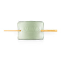 Balmain Leather Hair Barrette Pastel Green