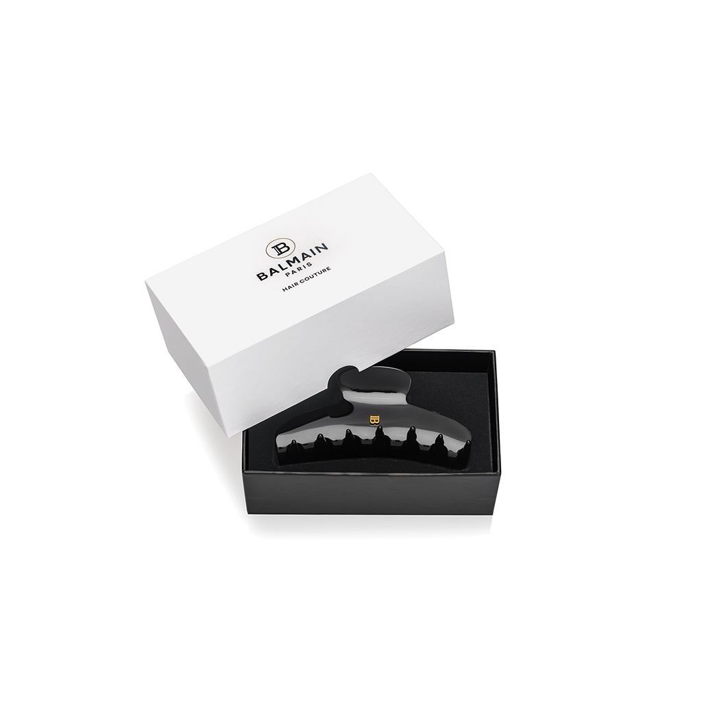 Balmain Pince à Cheveux Large Black