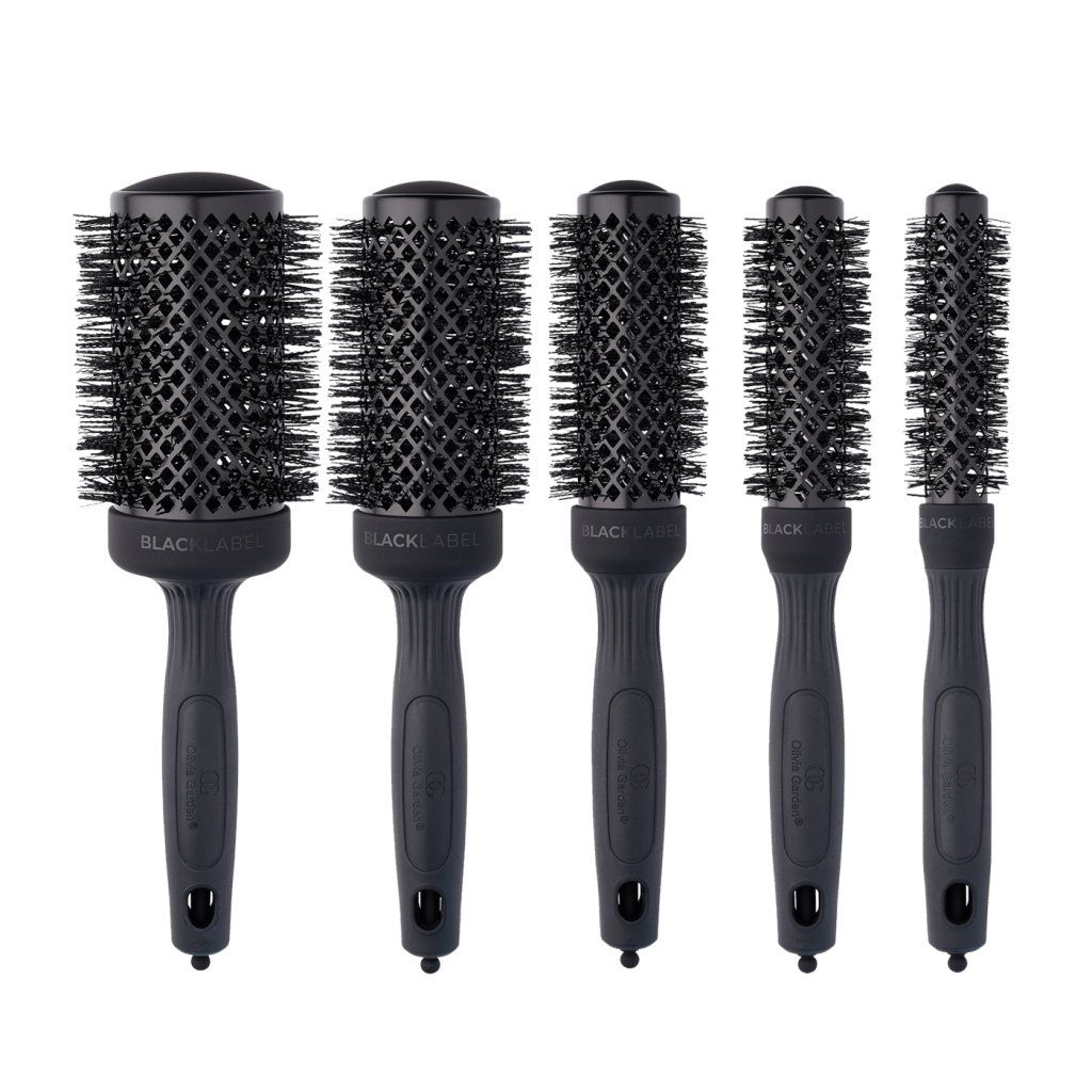 Olivia Garden Thermal Brush Black