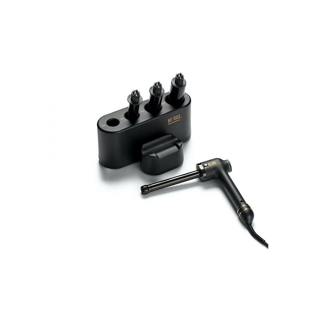 Hot Tools Black Gold Curl Bar Set Black