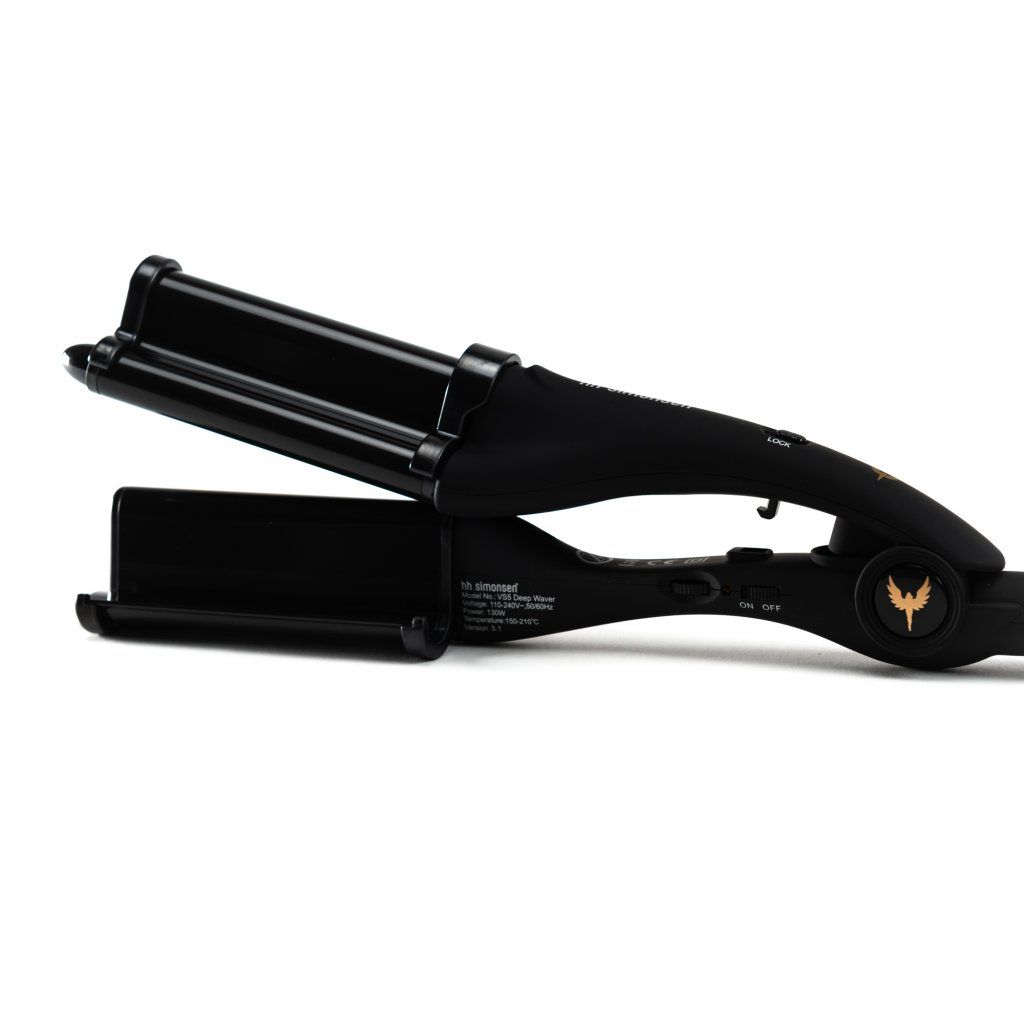 HH Simonsen ROD Curling Iron VS5 Deep Waver Black