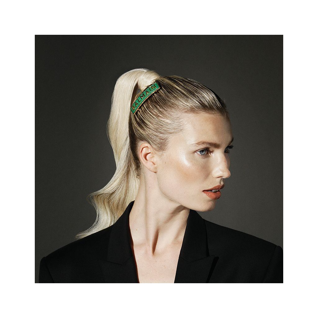 Balmain Barrette Smaragdově zelená