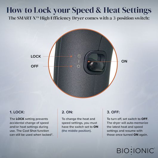 Bio Ionic SMART-X™ High Efficiency Dryer Black