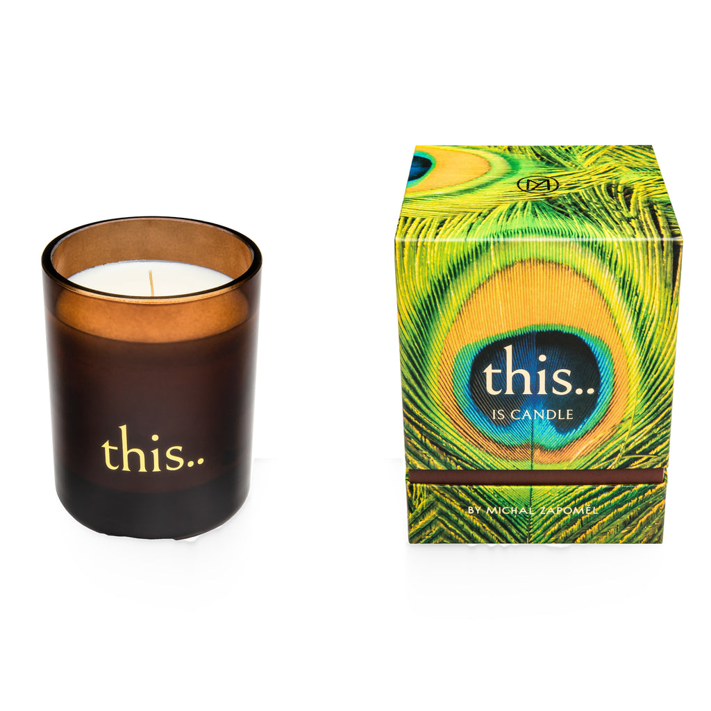 this.. IS GIFT BOX Parfum and Candle DARK Amber Color