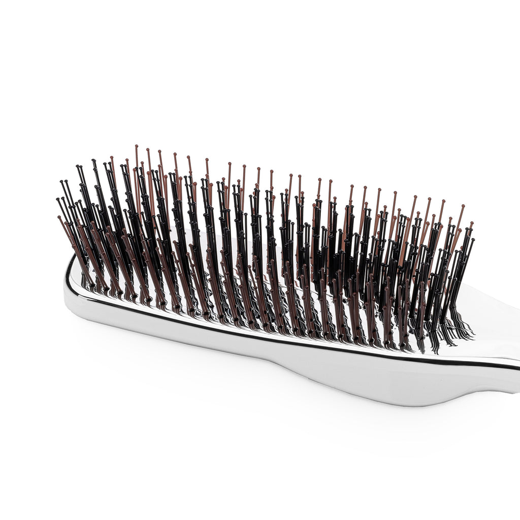 S.Heart.S Scalp Brush Plus Professional Long Silver