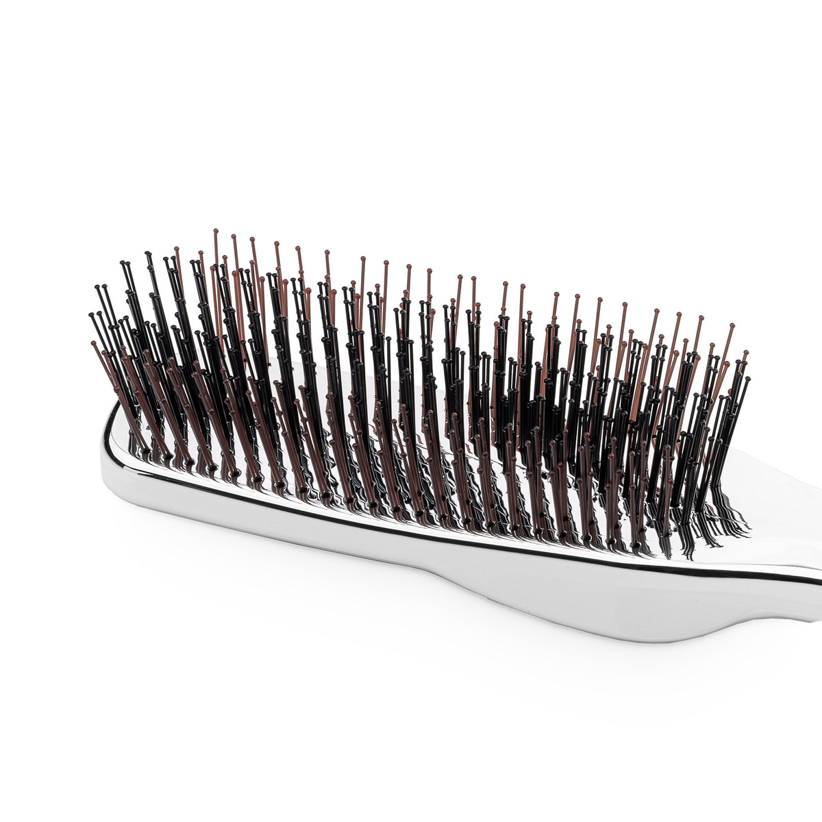 S.Heart.S Scalp Brush Plus Professional Long Silver