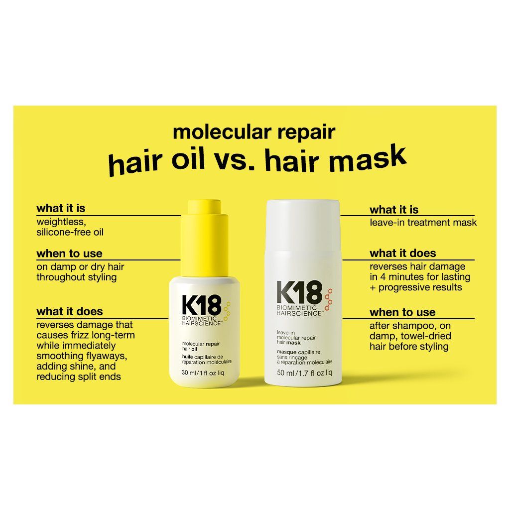 K18 Hair Molecular Repair Hair Oil 30 ml