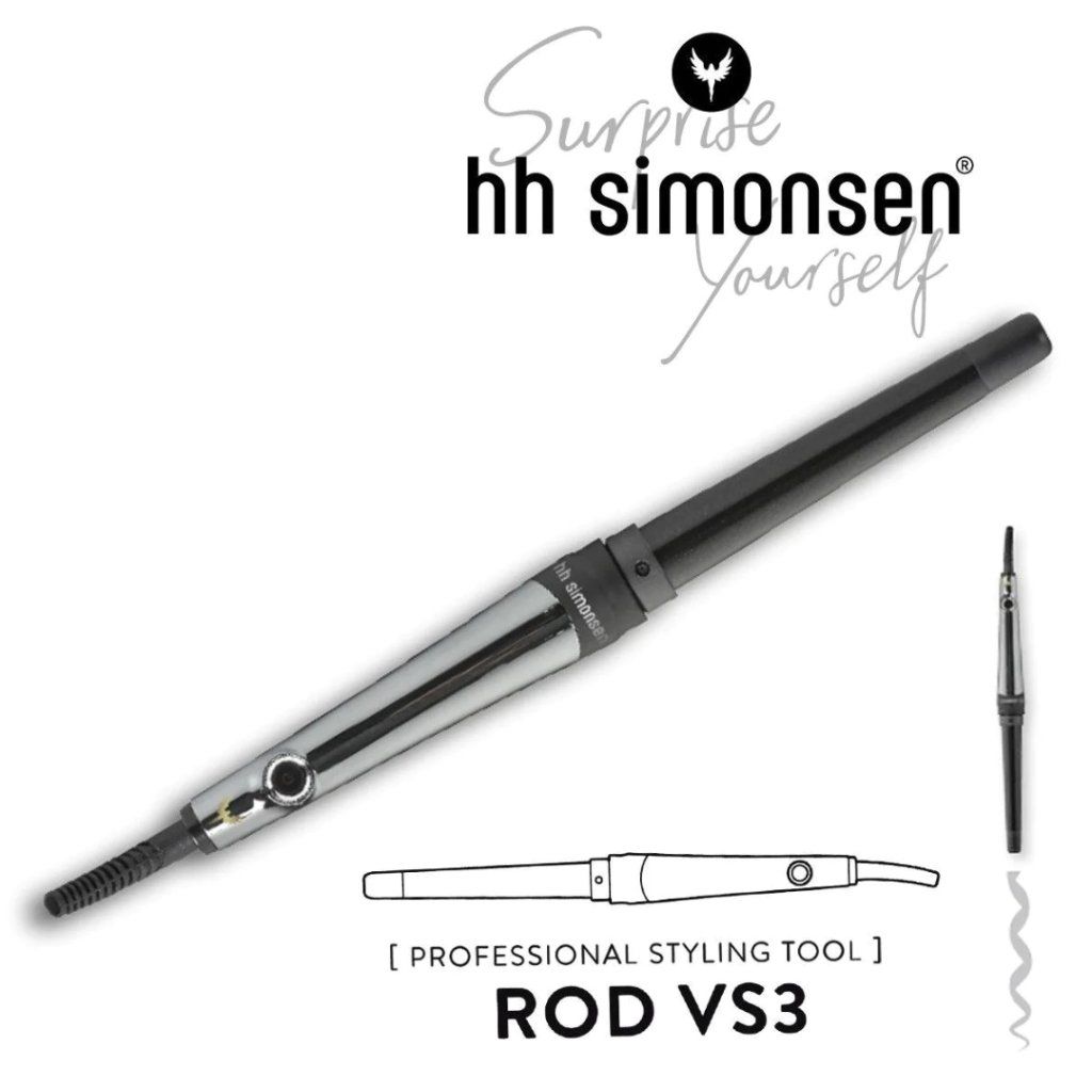 HH Simonsen ROD Curling Iron VS3 Black