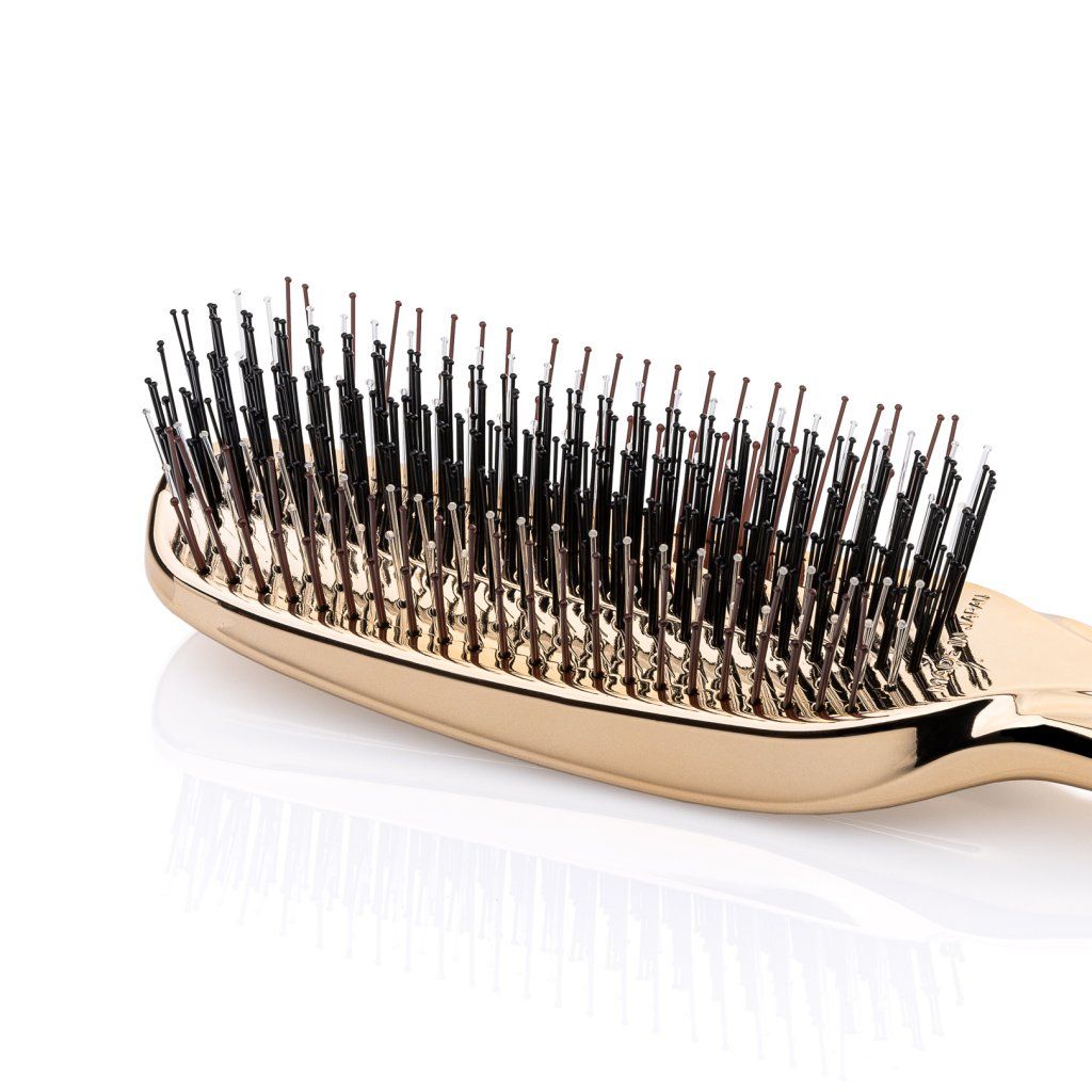 S.Heart.S Scalp Brush World Long Champagne Gold