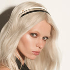Balmain Acetate Headband Tortoise Shell