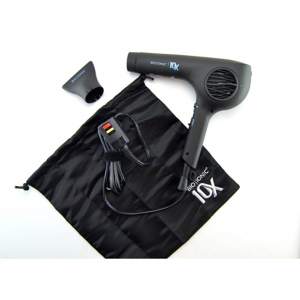 BIO IONIC 10X PRO UltraLight Speed Dryer Black