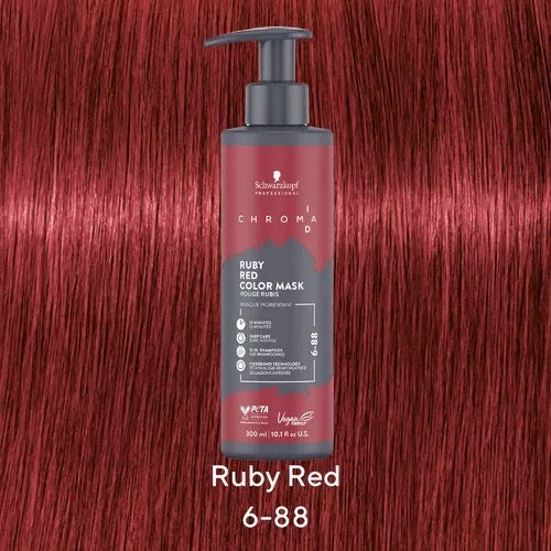 Schwarzkopf Professional Chroma ID Bonding Color Mask 300 ml - 6-88 Ruby Red