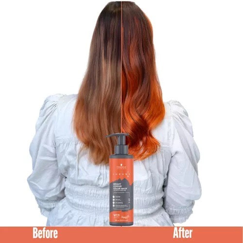 Schwarzkopf Professional Chroma ID Bonding Color Mask 300 ml - 7-77 Bright Copper