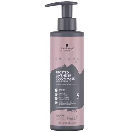Schwarzkopf Professional Chroma ID Bonding Color Mask 300 ml - 8-19 Frosted Lavender