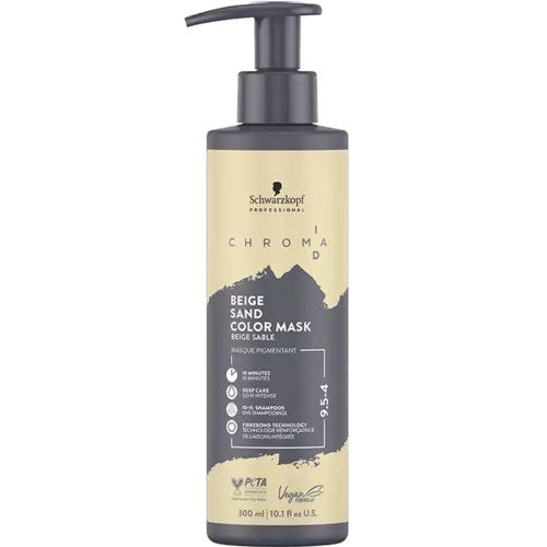 Schwarzkopf Professional Chroma ID Bonding Color Mask 300 ml - 9,5-4 Beige Sand
