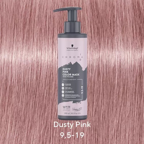 Schwarzkopf Professional Chroma ID Bonding Color Mask 300 ml - 9,5-19 Dusty Pink