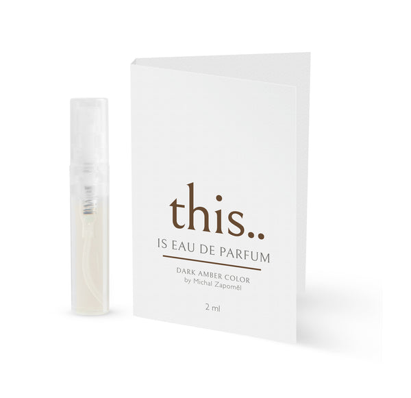 This.. IS EAU DE PARFUM DARK Amber Color 2 ml
