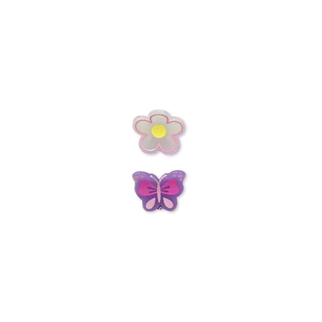 Invisibobble® Clipstar Glow Kids Happy Flower 2 ks