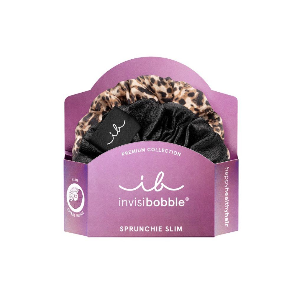 Invisibobble® Sprunchie Slim Premium Leo Is The New Black 2 ks
