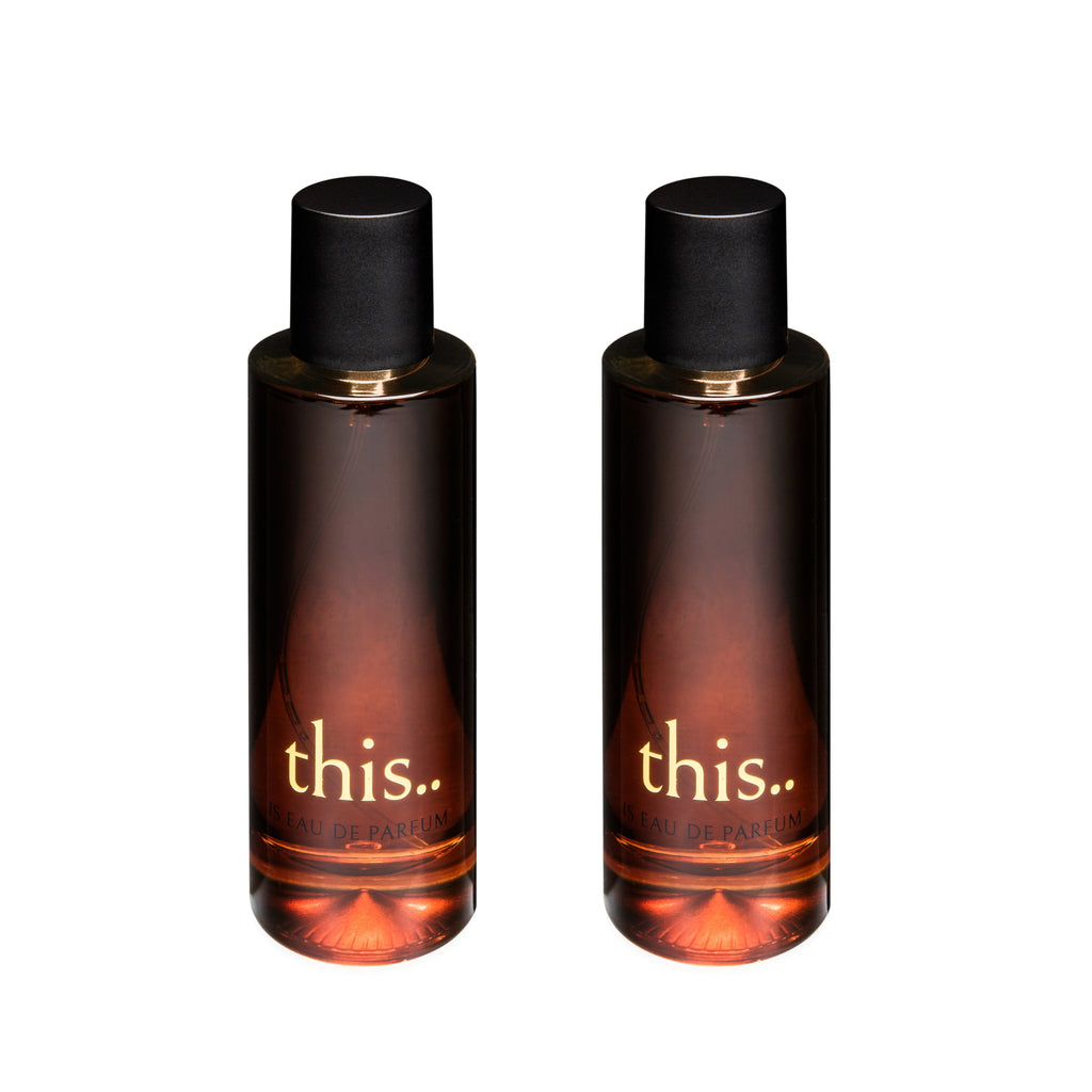 this.. IS 2x Eau de Parfum DARK Amber Color 2x 100 ml