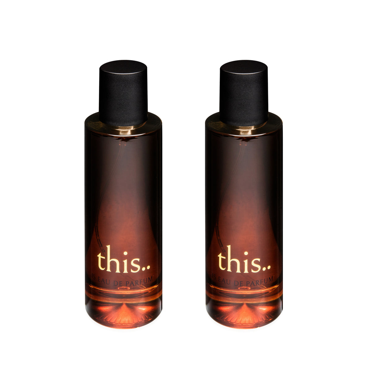this.. IS 2x Eau de Parfum DARK Amber Color 2x 100 ml