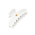 Balmain Pince à Cheveux Large White