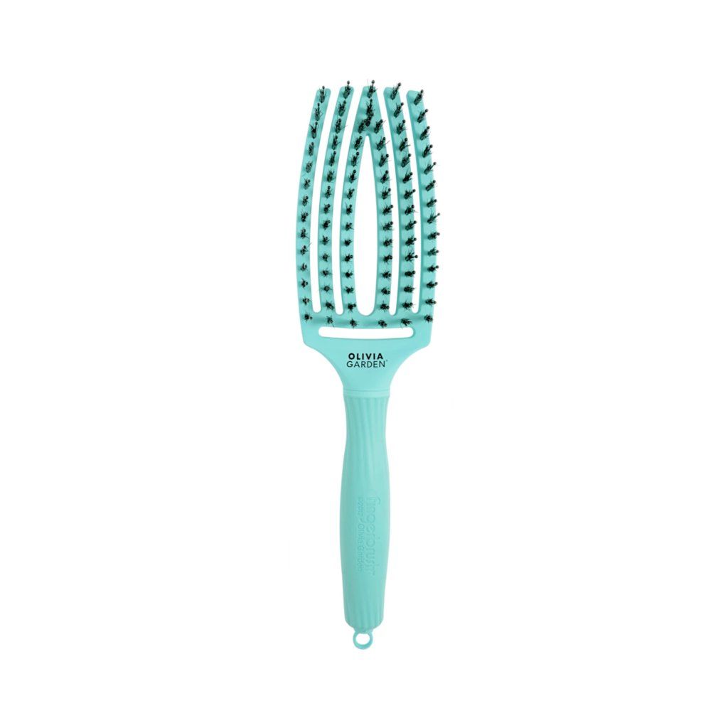 Olivia Garden Fingerbrush Combo Medium Mint