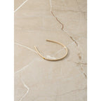 Balmain Acetate Headband Small Beige