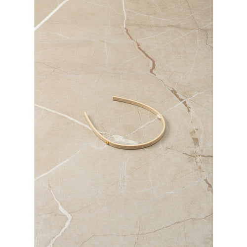 Balmain Acetate Headband Small Beige