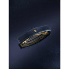 Balmain Leather Barrette Limited Edition 2025/26 Cosmic Sapphire
