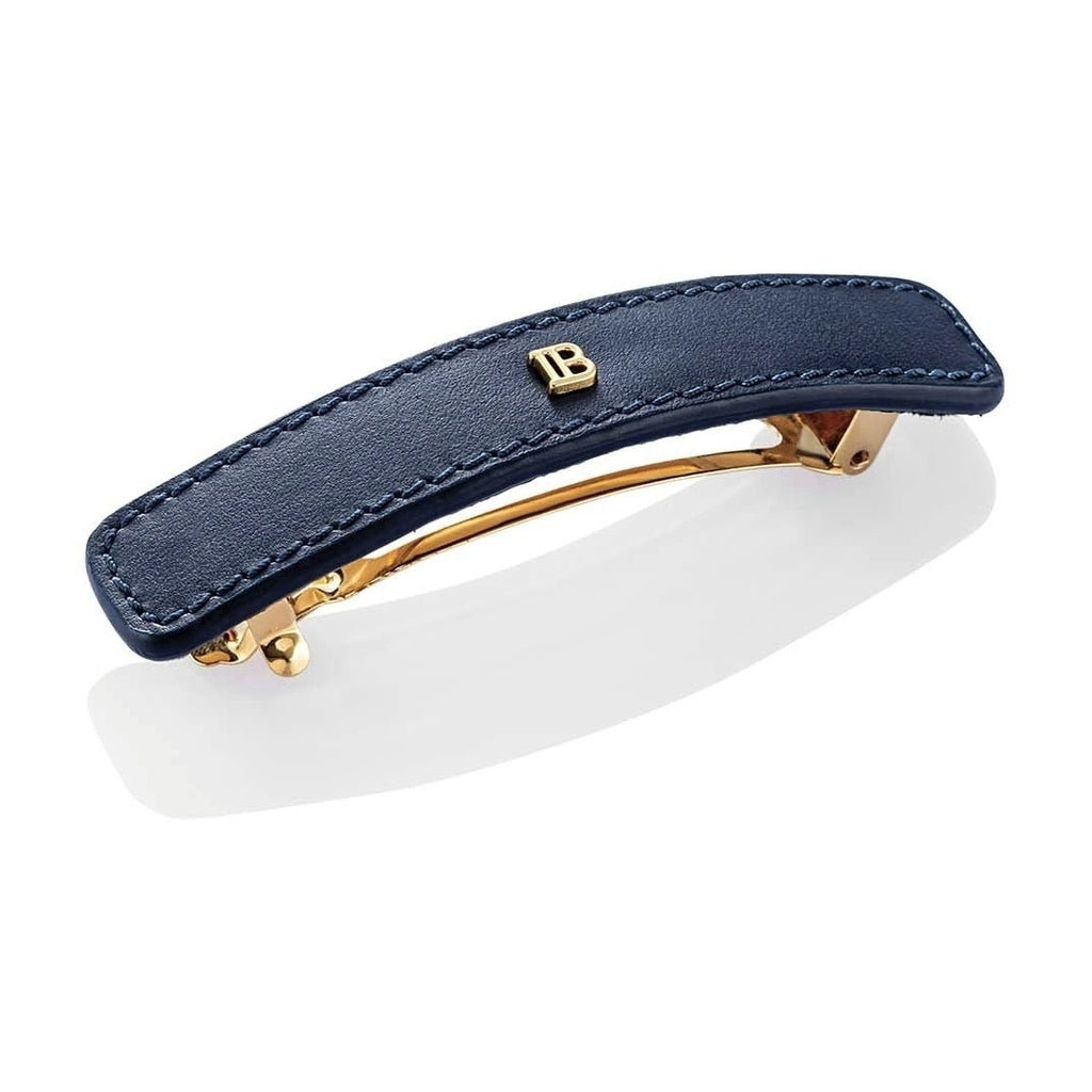 Balmain Leather Barrette Limited Edition 2025/26 Cosmic Sapphire