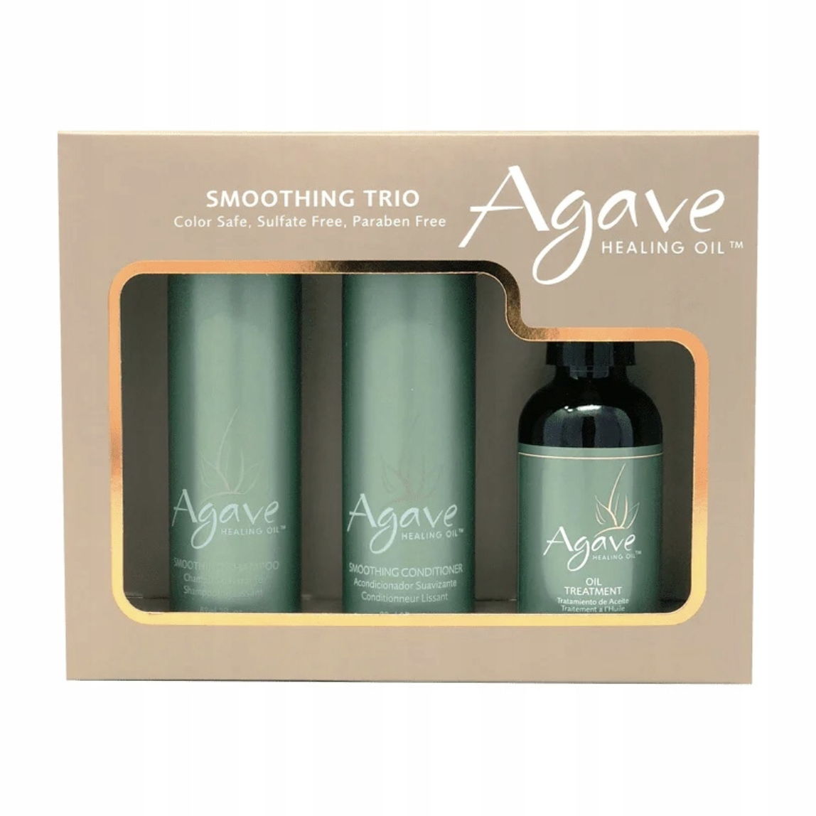 Agave Smoothing Haircare Trio