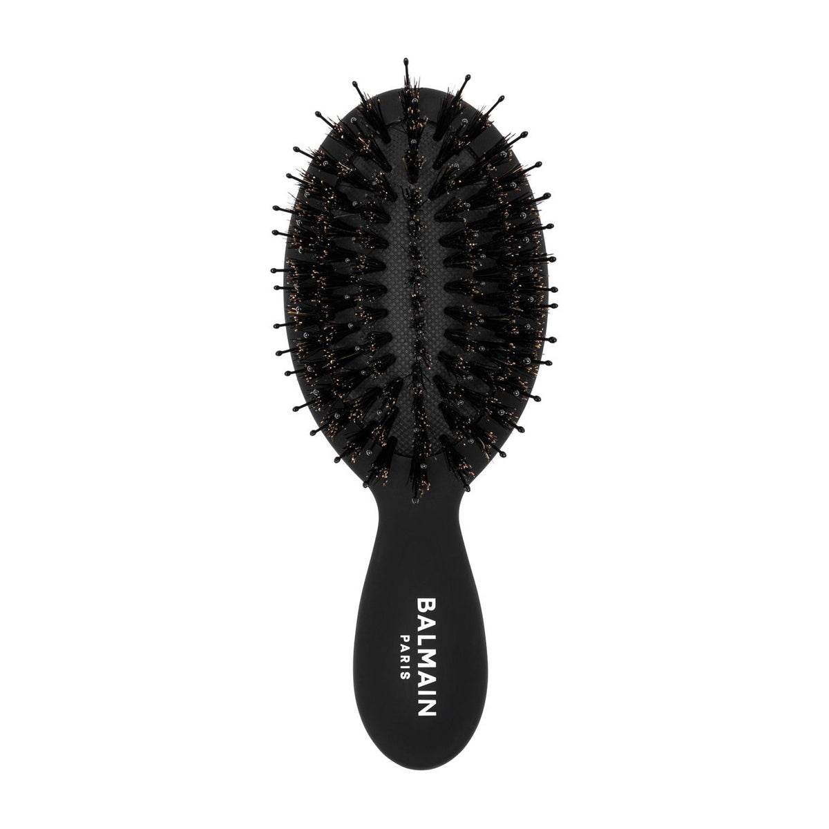 Balmain MINI All Purpose Spa Brush 100% boar hair and nylon bristles Black