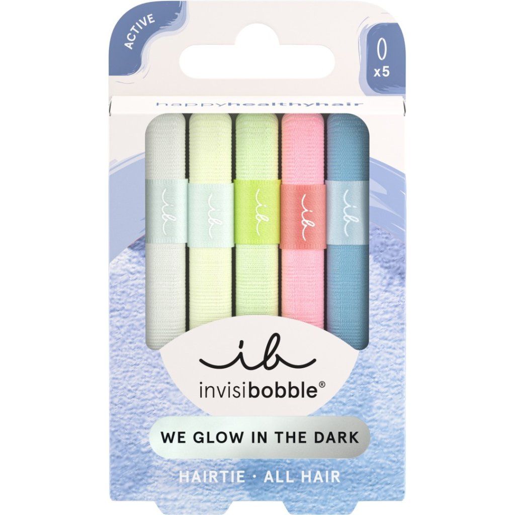 Invisibobble® Hairtie Glow In The Dark 5 ks