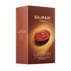 Balmain Allure Brown Leather Barrette, kožená spona Limited Edition 2026