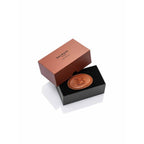 Balmain Allure Brown Leather Barrette, kožená spona Limited Edition 2026