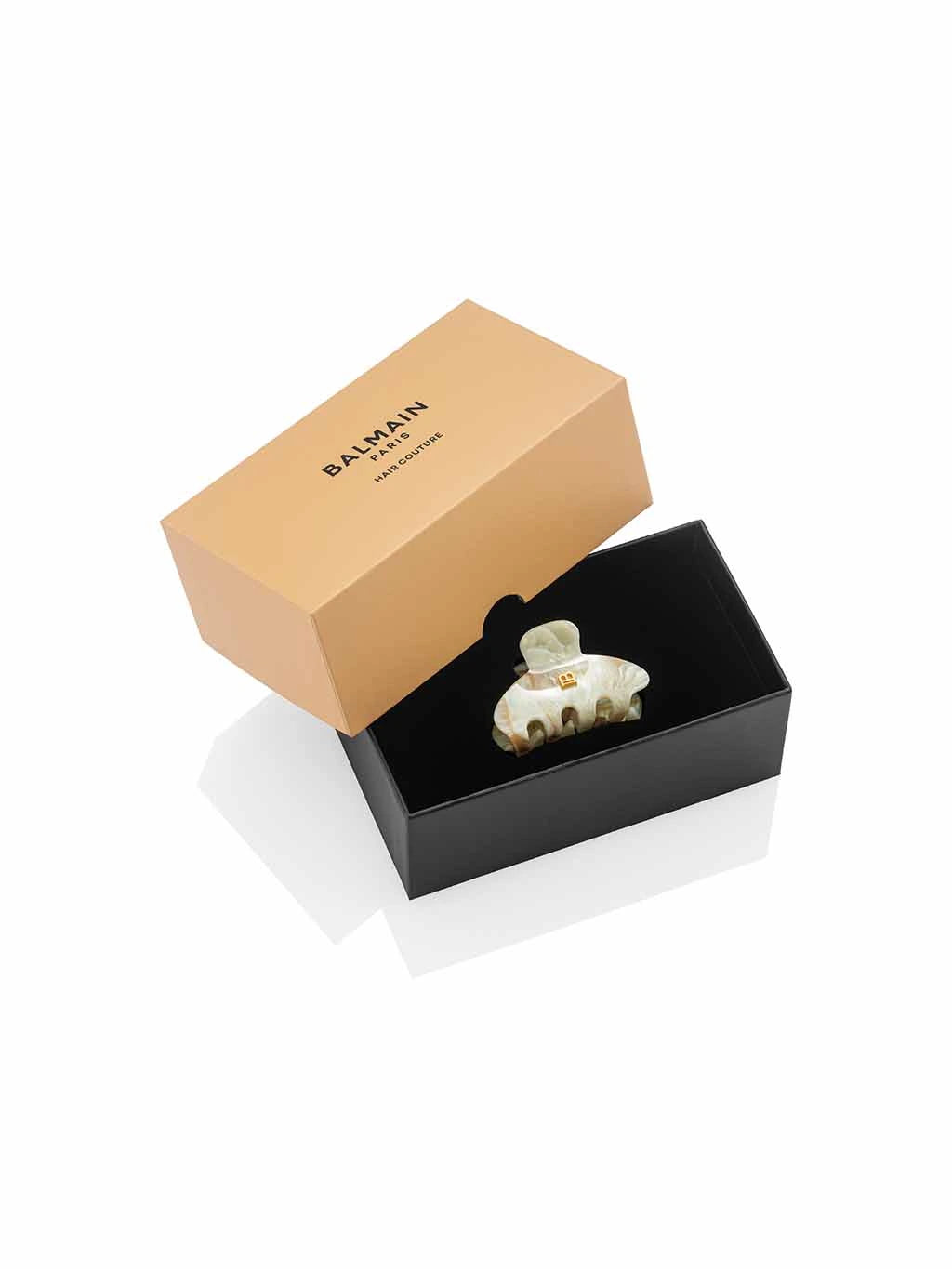 Cellulose Acetate Pince a Cheveux Marble