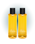 this.. IS 2x Eau de Parfum LIGHT Amber Color 2x 100 ml