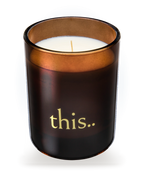 this.. IS CANDLE DARK Amber Color 250 ml