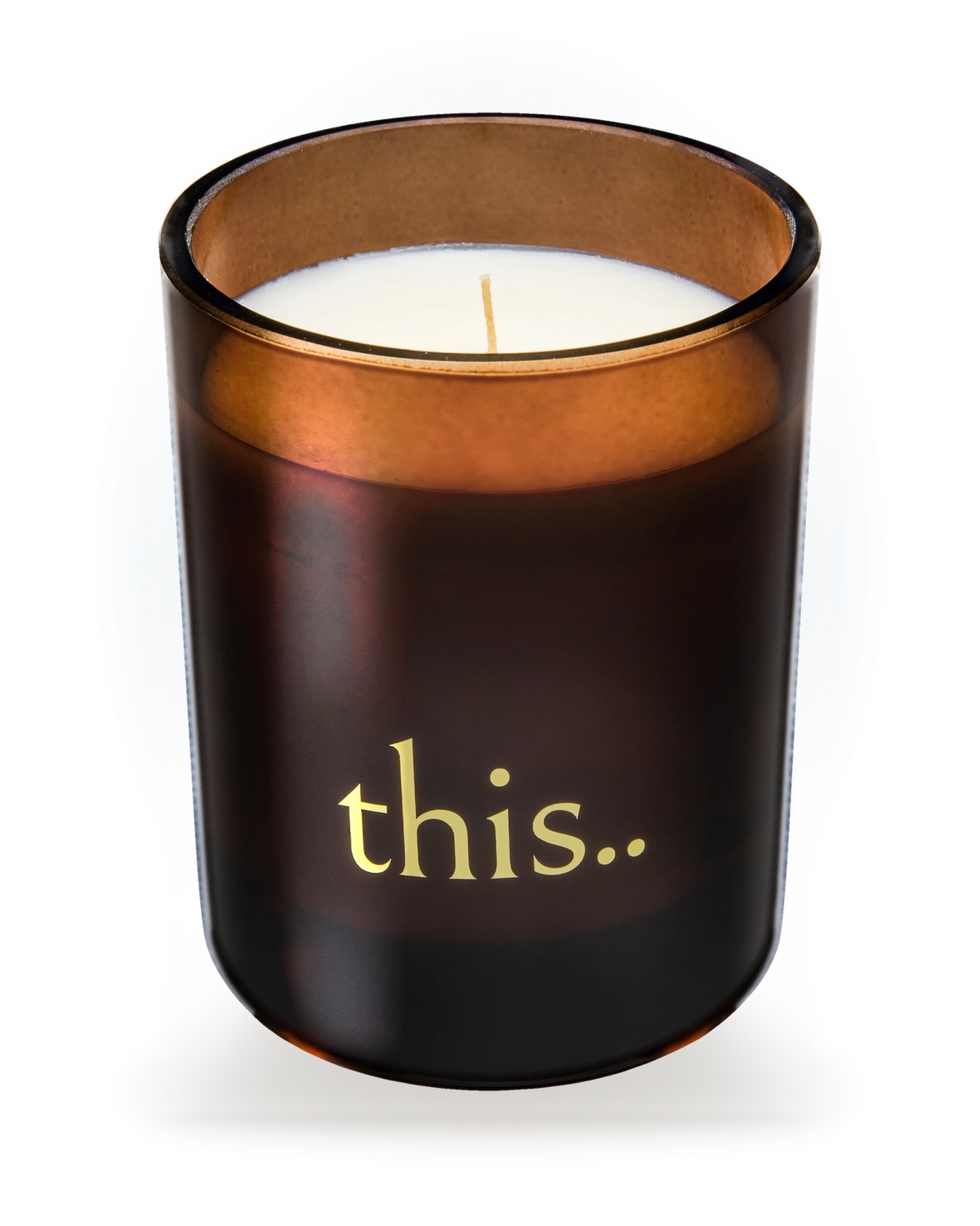 this.. IS CANDLE DARK Amber Color 250 ml