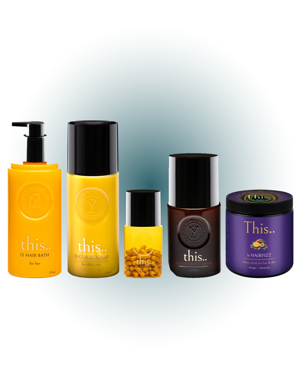 TOP 5 by This.. pro vlasy v menopauze Set produktů