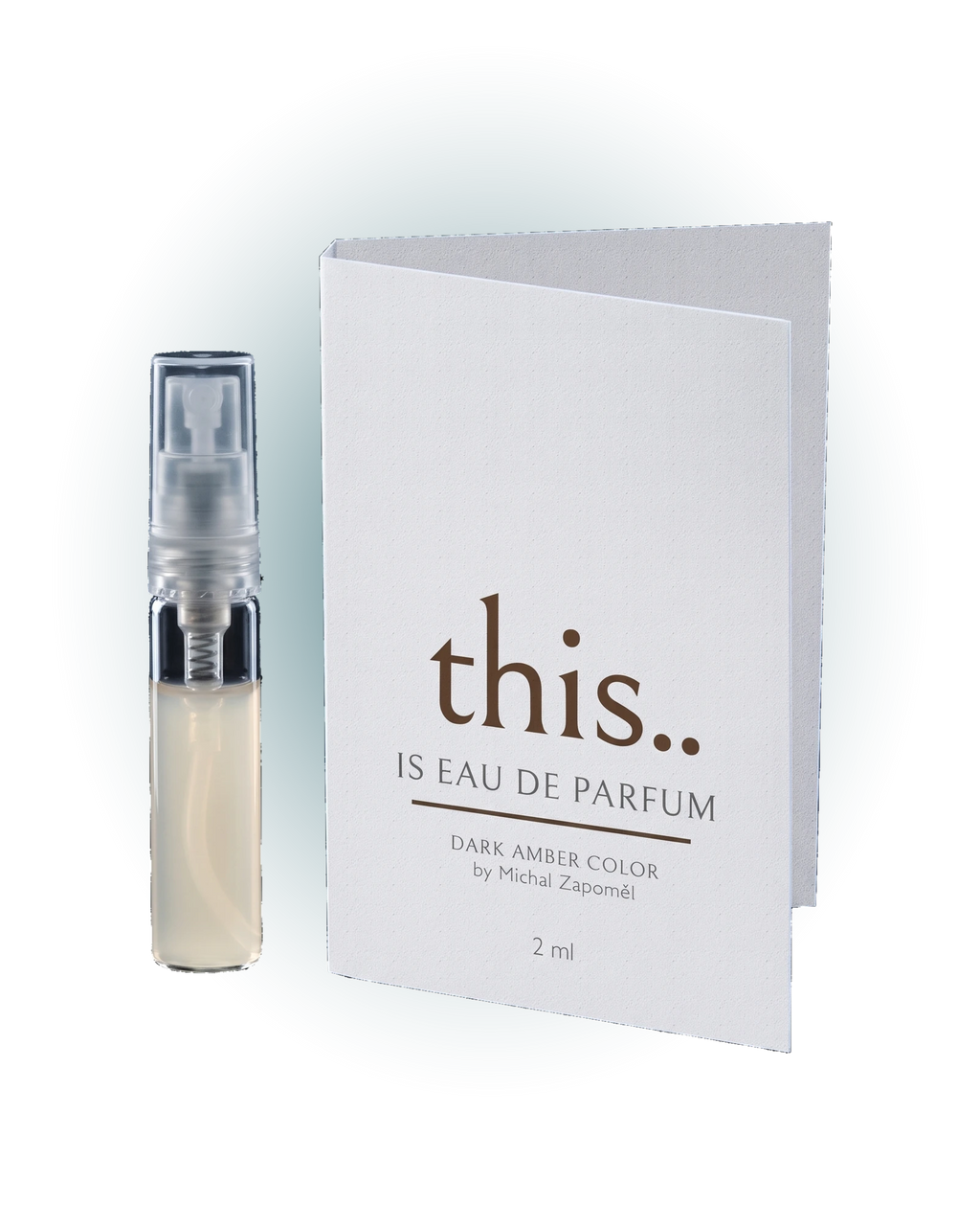 this.. IS EAU DE PARFUM DARK Amber Color 2 ml