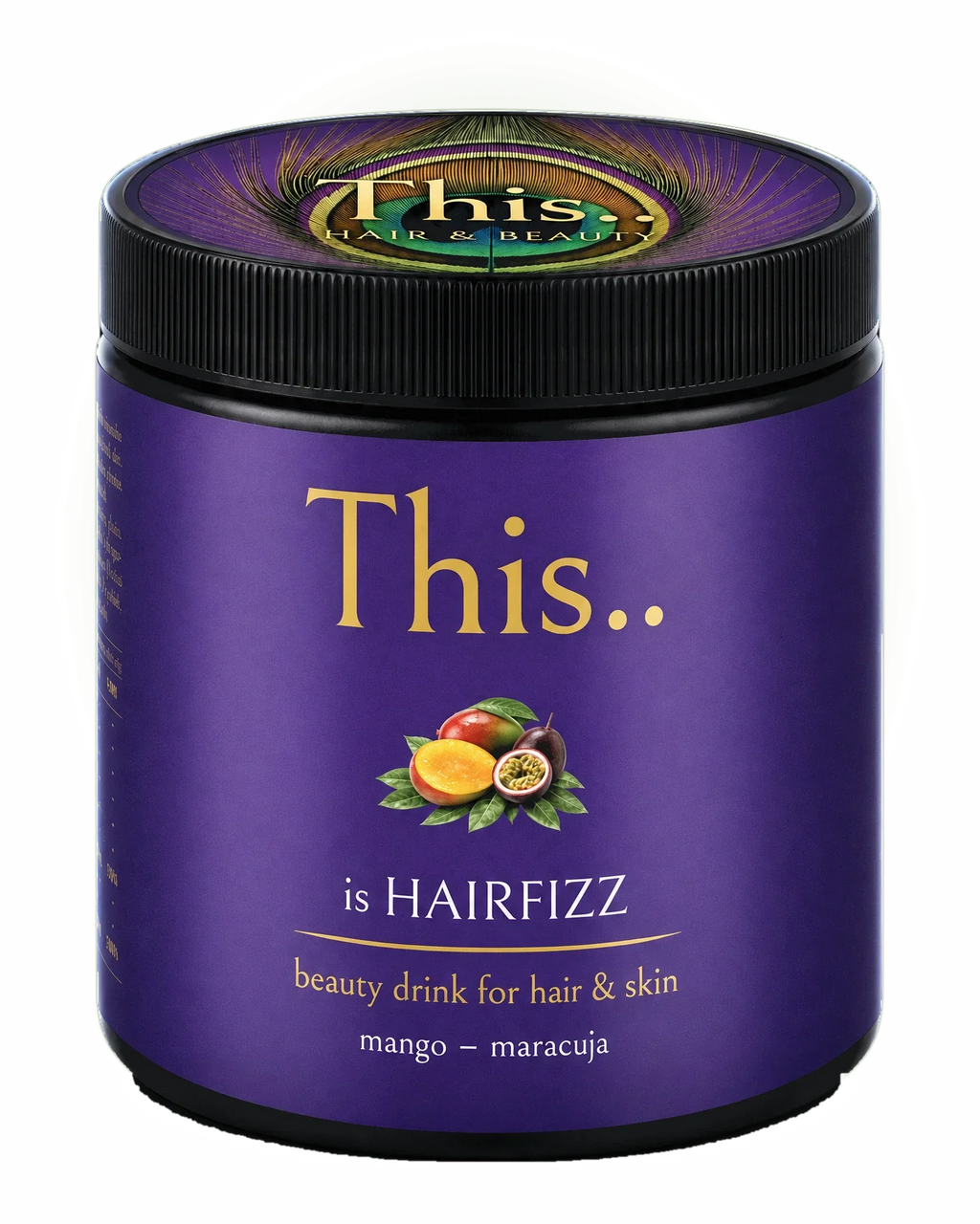 this is hairfizz sumivy napoj pro vlasy huste pevne a plne lesku 300g - orez