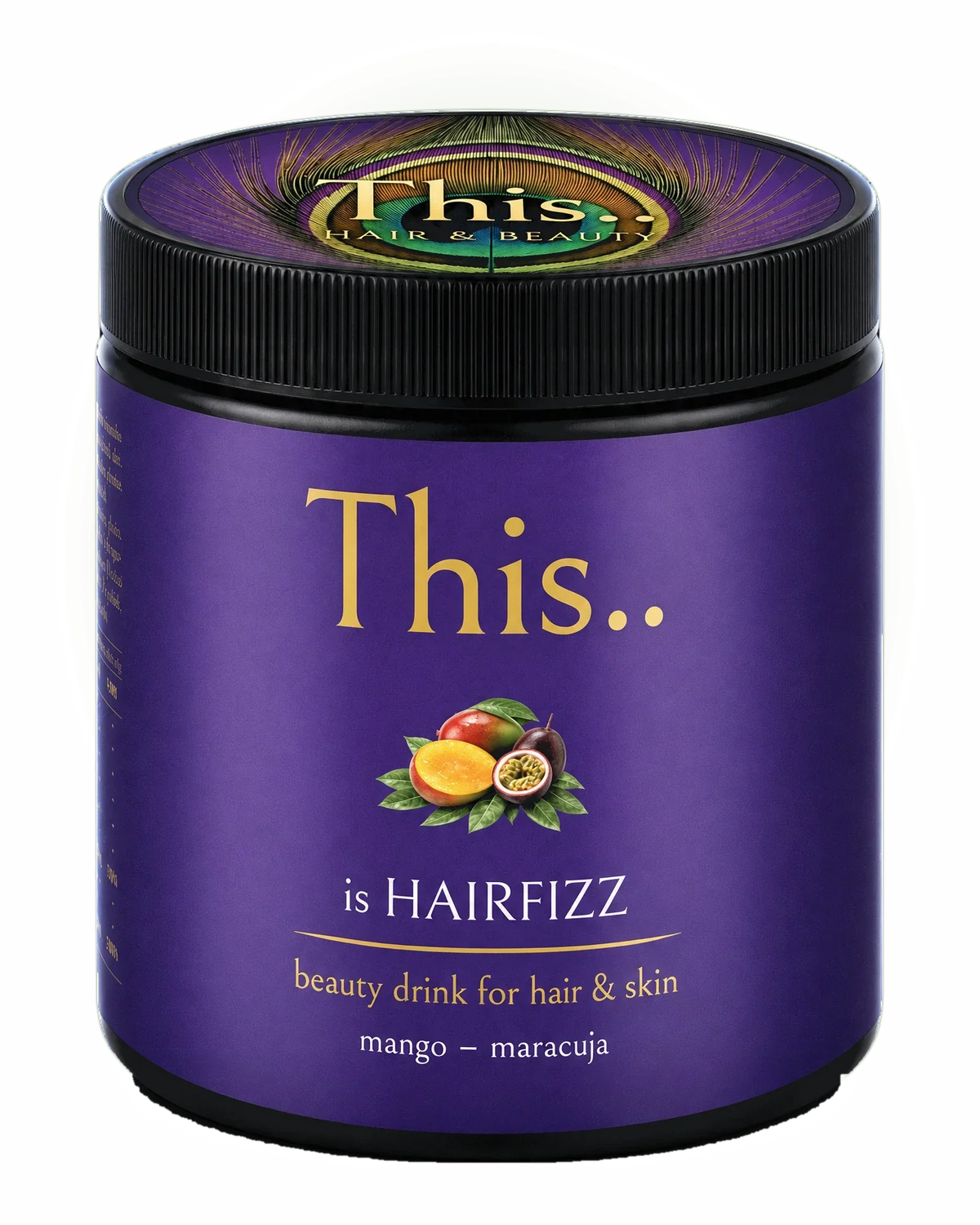 this is hairfizz sumivy napoj pro vlasy huste pevne a plne lesku 300g - orez
